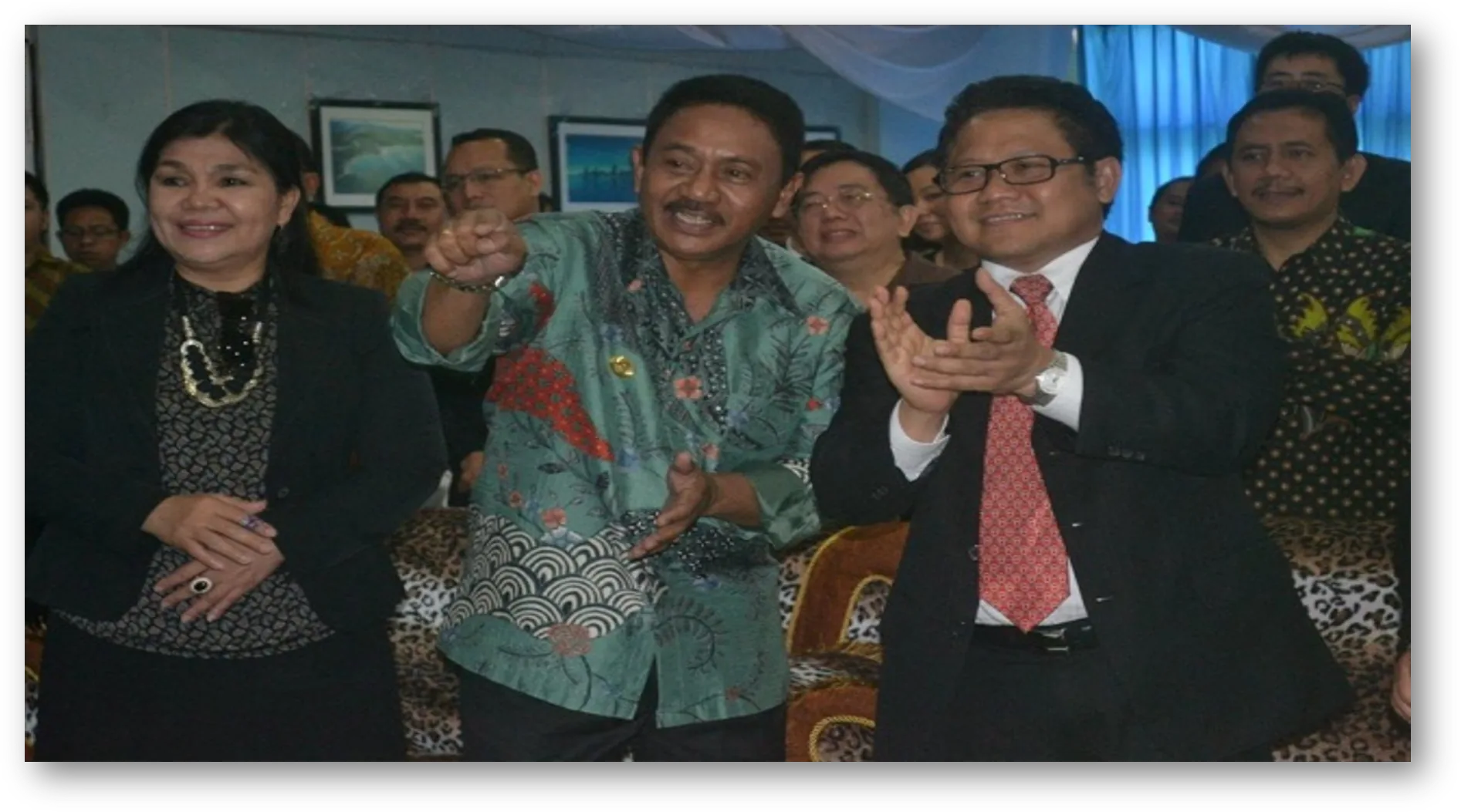 Para undangan pada seremoni Boalemo Smart 2013